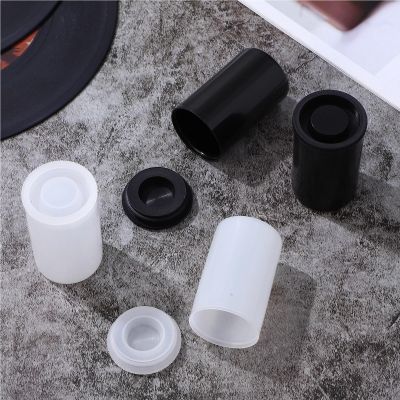 Suojim Film Canisters With Caps 70pcs Film Canisters Reusable Case Empty Containers Compact Camera Storage Small Plastic Jars Lids Travela(Black)