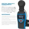 Light Meter, T99C-1-400,000 Lux Range Digital Illuminance Meter, Portable Design Photometers Tester for Plant Growth Light Monitoring,Light Meter Photography view 4