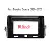 10.1'' Car Dash Radio Stereo Frame Fascia Bezel for Toyota Camry 2020~2024 Mid East Version Mount Trim Panel view 2