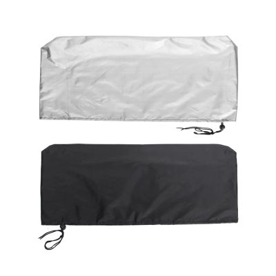 210D Home Desktop Computer Monitor Tablets Flat Screen Cover Monitor Case Dust Cover PC TV Laptop Protectors Soft Lining(Silver,71x35cm)
