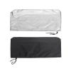 210D Home Desktop Computer Monitor Tablets Flat Screen Cover Monitor Case Dust Cover PC TV Laptop Protectors Soft Lining(Silver,71x35cm) view 1