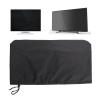 210D Home Desktop Computer Monitor Tablets Flat Screen Cover Monitor Case Dust Cover PC TV Laptop Protectors Soft Lining(Silver,71x35cm) view 4