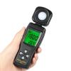 Light Meter, Mini Digital Lux Meter LCD Display Handheld Illuminometer Luminometer Photometer Luxmeter Light 0-200000,Light Meter Photography view 1