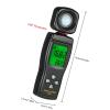 Light Meter, Mini Digital Lux Meter LCD Display Handheld Illuminometer Luminometer Photometer Luxmeter Light 0-200000,Light Meter Photography view 4