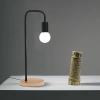 BEWAMF Black LED Reading Light with Plug Industrial E26 Edison Bulb Metal Reading Lights for Bedroom Bedsides Reading Room view 4