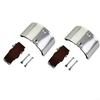 2-Pack 22 in Stilts Comfort Straps Kit with Metal Foot Rests and Canvas Leg Bands for Drywall Painting, Adjustable Knee Straps Replacement Parts view 2