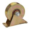 Track Pulley for Ropes -8mm Steel Cable Pulley with Ball Bearings Heavy Duty Rope Guide Pulley System for Sliding Doors and Track Machinery(80mm) view 1