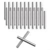 Stainless Steel Shelf Pins 5x40mm, Shelf Support Pegs for Bookshelves Cabinets, for Easy Install Metal Positioning Nails, 32-Pack view 2