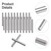 Stainless Steel Shelf Pins 5x40mm, Shelf Support Pegs for Bookshelves Cabinets, for Easy Install Metal Positioning Nails, 32-Pack view 3