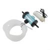 Electric Aquarium Cleaner USB Powered Fish Tank Siphon for Automatic Water Change and Efficient Drainage, 10 x 3. cm, White(Meter) view 1