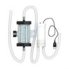 Electric Aquarium Cleaner USB Powered Fish Tank Siphon for Automatic Water Change and Efficient Drainage, 10 x 3. cm, White(Meter) view 3