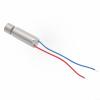 Hollow Cup Vibration Motor DC 0.5V-5V 80mA 21x6mm 15000rpm Mini Motor for Electronics, Silver(13000 RPM) view 1