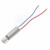 Hollow Cup Vibration Motor DC 0.5V-5V 80mA 21x6mm 15000rpm Mini Motor for Electronics, Silver(13000 RPM) view 2
