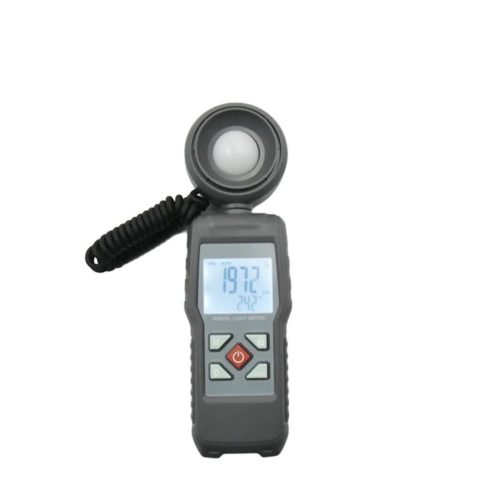 Light Meter, Digital Lux Meter Light FC Lightmeter Illuminance Tester 0-199999 Illuminometer Photometer Luxmeter Out Door,Light Meter Photography