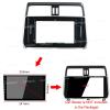 10.1'' Car Dash Radio Stereo Frame Fascia Bezel for Toyota Land Cruiser Prado 150 LC150 2018~2023 Mount Trim Panel view 4