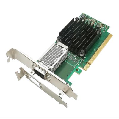 100G Network Server ConnectX-4 EDR +100GbE MCX456A-ECAT VPI Adapter Dual QSFP28 Port 100Gb NIC PCIe*16(CX455A 1x QSFP28)