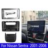 10.1'' Car Dash Radio Stereo Frame Fascia Bezel W/Radio Power Harness Cable for Nissan Sentra 2001-2006 Mount Trim Panel view 3