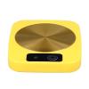 Aumotop USB Powered Coffee Warmer Design Smart Constant Temperature Mug Warmer Home Office Travel Lightweight Compact PP (Yellow) view 3