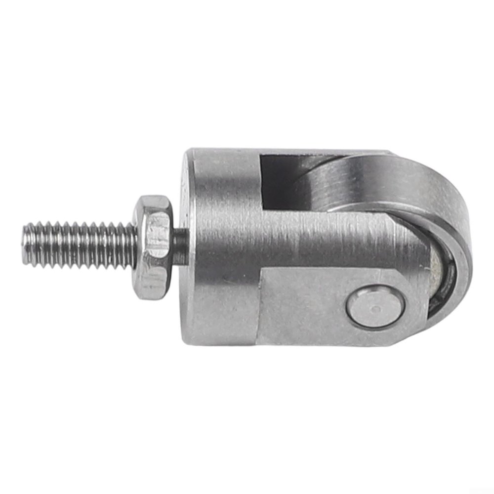 Roller Point for Dial Indicators, M2. Threaded Stainless Steel Probe Tip, 10mm Diameter, Compatible with Electronic and Digital Gauges, 22.5mm Length