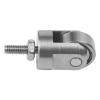 Roller Point for Dial Indicators, M2. Threaded Stainless Steel Probe Tip, 10mm Diameter, Compatible with Electronic and Digital Gauges, 22.5mm Length view 1