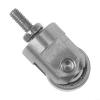 Roller Point for Dial Indicators, M2. Threaded Stainless Steel Probe Tip, 10mm Diameter, Compatible with Electronic and Digital Gauges, 22.5mm Length view 2