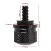 Quick Release Seat Screw for Motorcycle - M6 Aluminum Alloy Seat Fixing Nut with Tool- Removal, for Easy Install Hardware - Black(Black) view 4