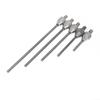 Carbide Needle Point .5mm for Dial Indicator Depth Gauge Probe with M2. Threaded Shank, Flat Tip Pin for Hole and Groove Measurement, Piece Set view 1