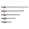 Carbide Needle Point .5mm for Dial Indicator Depth Gauge Probe with M2. Threaded Shank, Flat Tip Pin for Hole and Groove Measurement, Piece Set view 3