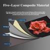 4k Metal Lightproof Foldable Portable Movie Screen, HD Anti Light Projector Screen, 16:9, Easy Install with Velcro, Movie Night Supplies for Home Classroom Office Outdoor Use view 3