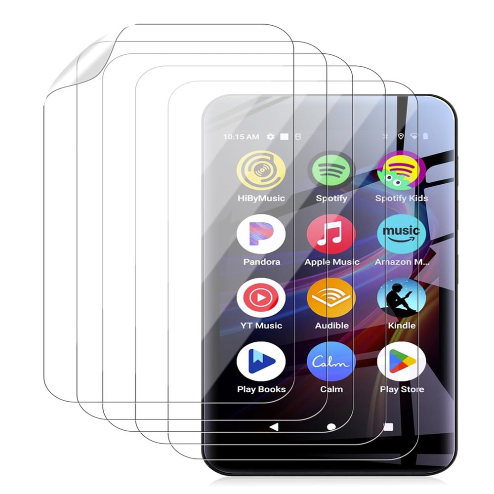 Arxonis 5-Pack Screen Protector for Innioasis G5 MP3 Player, 6H Hardness Tempered Glass, Anti-Fingerprint,Anti-Scratch, Easily Installation, HD Clear