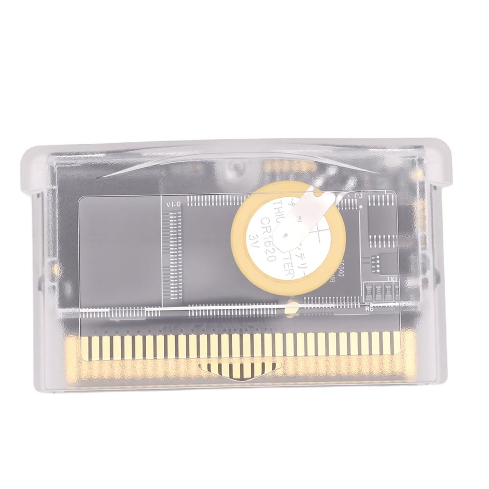 ASHATA Flash Cartridge for GBA, 32MB Storage 1MB Static RAM Rewritable RTC Solar Cartridge Flash Cart for GBA SP, for GB Micro for DS for Game Boy Player