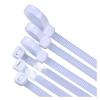 5Pcs 10mm Self-Locking Nylon Tie 400-1200mm Plastic White(10 x 750mm) view 1