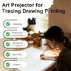 Art Projector for Tracing, Drawing, and Painting - Smart Projector with iOS/Android Support & WiFi/USB Connectivity for Wireless Projection on Desktop Wall view 4