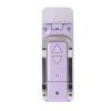 Deosdum USB Foldable Lamp 3 Color Modes Stepless Dimming Simple Portable Reading Night Light for Jewelry Identification (Purple) view 2