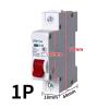 GZCBDSM 1PCS MCB DZ47-63 C Type 400V Red Mini Circuit Breaker 6A 10A 16A 20A 25A 32A 40A 63A Mounting 35mm Din Rail Overload Protection view 2
