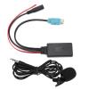 Aumotop 5.0 AUX Cable Adapter with Microphone for KCE236B CDA9852/E CDE9887/R - Highefficiency Music Transmission for Car Audio Enthusiasts view 2