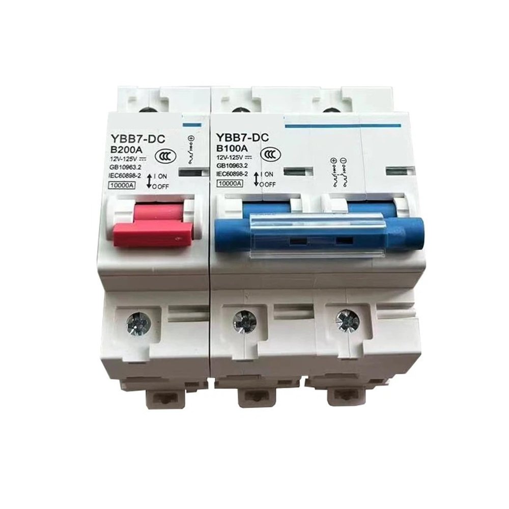 GZCBDSM 1P/2P DC Circuit Breaker 12-125V Circuit Protector 250A 200A 150A 125A 100A 80A 63A MCB for Solar RV Switches