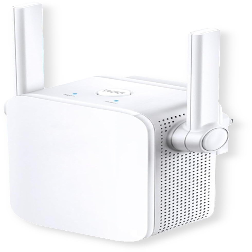 7203 Wi-Fi Range Extender, 300Mbps, External Antennas for Faster and More Reliable Wi-Fi, Supports AP Mode Which Creates a New Wi-Fi Access Point, Works with Any Wi-Fi Router