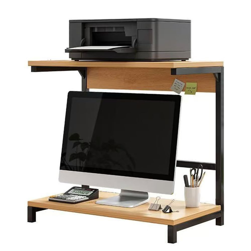 2-Tier Computer Monitor Riser Printer Stand Monitor Stand Monitor Desktop Stand for Printer Desktop Computer Laptops and Monitor
