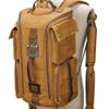 mmaiqi Pockets Canvas Backpack - Large-Capacity Waterproof Travel & Laptop Bag(Ash) view 4