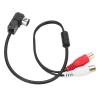 Aumotop Car Radio Aux in Audio Cable Adapter Replacement for AInet Player 9887 Aux Adapter for Car Enthusiasts view 2