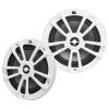 Marine Bluetooth AM/FM Stereo Digital Media Receiver, 4X 6.5 OEM Replacement Speakers (White) w/Wire view 3