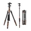 Tripod Stand, BA225 60 Inch Carbon Fiber Tripod Lightweight Aluminum Alloy Triangle Seat Detachable Monopod Reflexive Ball Head view 1