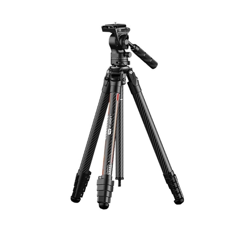 Tripod Stand, Zero F38 Y Series Full Carbon Fiber Tripod Lightweight Outdoor Travel Tripods with Quick Release Plate for DSLR Camera(Light H Pro Tripod)