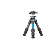 Tripod Stand, LS-223CEX+RH0 Leveling Hemispherical Adjustment Low-Angle Climbing Carbon Fiber Tripod(LS-223CEX RH-0) view 1