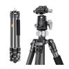 Tripod Stand, 68''/1.7m Carbon Fiber Tripod with 12KG/26.2lbs Ball HeadCompatible for Nikon Canon Sony DSLR Camera Stand X254C4+BH-30 view 1