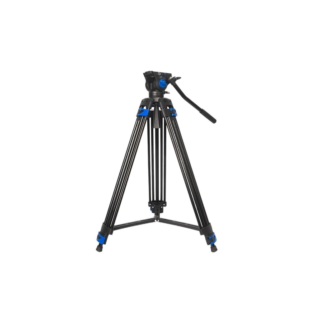 Tripod Stand, 74" Video Tripod with Fluid Head, QR Plate, Aluminum Heavy Duty Camera Professional for DSLR Cameras Camcorders