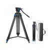 Tripod Stand, 74" Video Tripod with Fluid Head, QR Plate, Aluminum Heavy Duty Camera Professional for DSLR Cameras Camcorders view 2