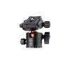 Tripod Stand, Travel Aluminium Camera Tripod with Transverse Center Column 72"/185cm 10kg/22lbs Loads with Ball Head T255A3+BH-28L view 3