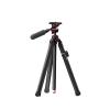 Tripod Stand, Portable 1.5M Travel Tripod 360 Degree Ball Multifunction Carbon Fiber Stand Max Load 5KG for DSLR Camera Smartphone view 1